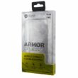 Tok, Roar Armor, erősített hátlap, szilikon kerettel, Apple Iphone 12 / 12 Pro (6,1˝), átlátszó, bliszteres