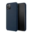 Kép 1/2 - Tok, erősített szilikon hátlap, Apple Iphone 14 Pro (6,1"), sötétkék