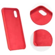 Kép 2/2 - Tok, 2mm Silicone, Apple Iphone 14 Pro Max (6,7"), erősített szilikon hátlapvédő, kameravédővel, piros