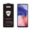 Képernyővédő, ütésálló üvegfólia, Full Glue 6D, 9H keménységű, Apple Iphone XR / 11 (6,1˝), fekete