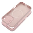 Kép 2/2 - 2mm Silicone, Samsung Galaxy S25 Plus, szilikon hátlapvédő, MAGSAFE kompatibilis, kameravédővel, halvány rózsaszín