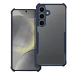 Kép 1/2 - Tok, Anti-Drop, átlátszó műanyag hátlap, kék kerettel, Samsung Galaxy A55 5G A556