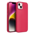 Kép 1/2 - Tok, Frame, Apple Iphone 14 Pro Max (6,7"), erősített hátlap, szilikon kerettel, magenta