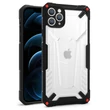 Kép 1/2 - Tok, Hybrid erősített hátlap szilikon kerettel, Apple Iphone 13 Pro (6,1"), fekete