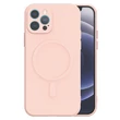 Kép 1/2 - Tok, MagSilicone, szilikon hátlap, Apple Iphone 13 Pro (6,1"), púder