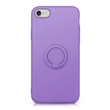 Kép 1/2 - Tok, Silicone RING, mágneses szilikon hátlap, gyűrűs ujjtartóval, Apple Iphone 14 (6,1"), lila