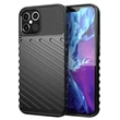 Kép 1/2 - Tok, Thunder, erősített szilikon hátlap, Xiaomi Mi 11, fekete
