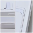 Kép 2/2 - Tok, Card erősített szilikon hátlap, kártyatartóval, Samsung Galaxy A54 4G / 5G, fehér
