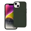 Kép 1/2 - Tok, Card erősített szilikon hátlap, kártyatartóval, Apple Iphone 15 Pro Max (6,7"), sötétzöld