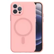 Kép 1/2 - Tok, MagSilicone, szilikon hátlap, Apple Iphone 12 Pro (6,1"), halvány rózsaszín