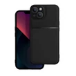 Kép 1/2 - Tok, Noble, erősített hátlap, szilikon kerettel, Apple Iphone 15 Pro (6,1"), fekete