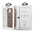 Kép 2/2 - Tok, Guess /GUHCP13XP4TPW/, 4G Saffiano Double Card dupla kártyatartóval, Apple Iphone 13 Pro Max (6,7"), barna