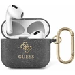 Kép 1/2 - Tok, Guess /GUA3UCG4GK/, Apple Airpods 3, 4G TPU Glitter, fekete
