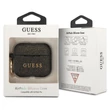 Kép 2/2 - Tok, Guess /GUACAPSILGLBK/, AirPods Pro, Silicone, fekete