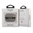 Kép 2/2 - Tok, Guess /GUAPHHTSK/, Apple Airpods Pro, TPU Printed Stripe, fekete