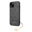 Kép 1/2 - Tok, Guess /GUHCP16MGF4GCK/,4G Charm Tone on Tone, Apple Iphone 16 Plus (6,7"), szürke