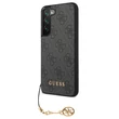 Kép 1/2 - Tok, Guess /GUHCS23MGF4GGR/, 4G Charms, Samsung Galaxy S23 Plus, szürke