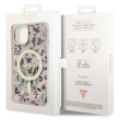 Tok, Guess /GUHMP14SHCFWSP/, Flowers IML, MagSafe Compatible, Apple Iphone 14 (6,1"), rózsaszín