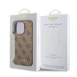 Kép 2/2 - Tok, Guess /GUHCP13LGF4GCW/,4G Charm Tone on Tone, Apple Iphone 13 Pro (6,1"), barna