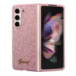 Kép 1/2 - Tok, Guess /GUHCZFD5HGGSHP/, PC/TPU Glitter Flakes Metal, Samsung Galaxy Z Fold 5, rózsaszín