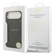 Kép 2/2 - Tok, Guess /GUHMP17SP4MSEGCK/, PU Leather 4G Gold Frame MagSafe, Apple Iphone 17 (6,3"), fekete