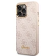 Kép 1/2 - Tok, Guess /GUHCP14SHG4SHP/, PC/TPU 4G Metal Camera Outline, Apple Iphone 14 (6,1"), rózsaszín