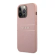 Kép 1/2 - Tok, Guess /GUHCP13LPSASBPI/, PU Leather Saffiano, Apple Iphone 13 Pro (6,1"), rózsaszín