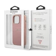 Kép 2/2 - Tok, Guess /GUHCP13LPSASBPI/, PU Leather Saffiano, Apple Iphone 13 Pro (6,1"), rózsaszín