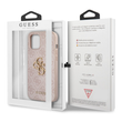Tok, Guess /GUHCP14S4GMGPI/, PU 4G Metal Logo, Apple Iphone 14 (6,1"), rózsaszín