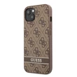 Kép 1/2 - Tok, Guess /GUHCP13XP4SNW/, PU 4G Stripe, Apple Iphone 13 Pro Max (6,7"), barna