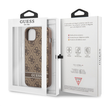 Tok, Guess /GUHCP13XP4SNW/, PU 4G Stripe, Apple Iphone 13 Pro Max (6,7"), barna