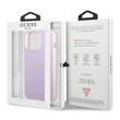 Kép 2/2 - Tok, Guess /GUHCP13LPSASBPU/, PU Leather Saffiano, Apple Iphone 13 Pro (6,1"), lila