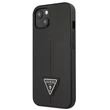 Kép 1/2 - Tok, Guess /GUHCP13MPSATLK/, PU Saffiano Triangle, Apple Iphone 13 (6,1"), fekete