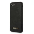 Kép 1/2 - Tok, Guess /GUHCI8SLSABK/, Saffiano PU Silicone, Apple Iphone 7 / 8 / SE (2020/2022), fekete