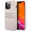 Kép 1/2 - Tok, Guess /GUHCP13M4GDPI/, Stripe, Apple Iphone 13 (6,1"), rózsaszín
