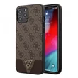 Kép 1/2 - Tok, Guess /GUHCP12MPU4GHBR/, Triangle, Apple Iphone 12 / 12 Pro (6,1"), barna
