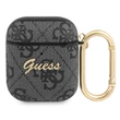 Kép 1/2 - Tok, Guess /GUA24GSMK/, Apple Airpods 1/2, 4G Script PC/PU, szürke