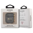 Kép 2/2 - Tok, Guess /GUA24GSMK/, Apple Airpods 1/2, 4G Script PC/PU, szürke