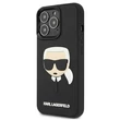 Kép 1/2 - Tok, Karl Lagerfeld /KLHCP13SKH3DBK/, Apple Iphone 13 Mini (5,4"), 3D Karl Head, fekete