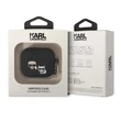 Kép 2/2 - Tok, Karl Lagerfeld /KLACA3SILKCK/, Apple Airpods 3, Karl Lagerfeld and Choupette Silicone, fekete