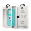 Kép 2/2 - Tok, Karl Lagerfeld /KLHCP13LCHTRB/, Apple Iphone 13 Pro (6,1"), Choupette Fluo, kék