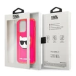 Kép 2/2 - Tok, Karl Lagerfeld /KLHCP13XCHTRP/, Apple Iphone 13 Pro Max (6,7"), Choupette Fluo, rózsaszín
