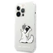 Kép 1/2 - Tok, Karl Lagerfeld /KLHCP13XCFNRC/, Apple Iphone 13 Pro Max (6,7"), Choupette Fun, átlátszó