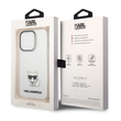 Tok, Karl Lagerfeld /KLHCP14LCTTR/, Apple Iphone 14 Pro (6,1"), Choupette Logo, átlátszó