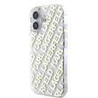 Kép 1/2 - Tok, Karl Lagerfeld /KLHCP16SHKFOEMD/, Apple Iphone 16 (6,1”), IML Electroplated Repeated Logo, arany