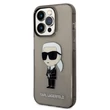 Kép 1/2 - Tok, Karl Lagerfeld /KLHCP14LHNIKTCK/, Apple Iphone 14 Pro (6,1"), IML Ikonik NFT, fekete átlátszó