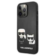 Kép 1/2 - Tok, Karl Lagerfeld /KLHCP13LPCUSKCBK/, Apple Iphone 13 Pro (6,1"), Karl & Choupette PU Leather, fekete
