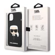Kép 2/2 - Tok, Karl Lagerfeld /KLHMP14LSLKHBK/, Apple Iphone 14 Pro (6,1"), MagSafe Compatible, Liquid Silicone Karl Head, fekete