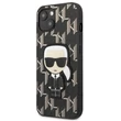 Kép 1/2 - Tok, Karl Lagerfeld /KLHCP13MPMNIKBK/, Apple Iphone 13 (6,1"), Monogram Ikonik, fekete