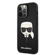 Kép 1/2 - Tok, Karl Lagerfeld /KLHCS21FSAKHBK/, Samsung Galaxy S21 FE, Saffiano Iconic Karl's Head, fekete